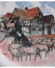 サルグミンヌ  「Obernai」プレート　羊飼い