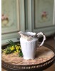 Pot à lait Limoges décor roses