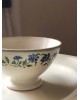 Petit bol Digoin Sarreguemines décor fleurs bleue 1920 - 1950