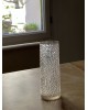 Vase décor muget en verre