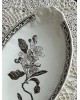 Ravier Creil et Montereau modèle "pommier" tiges et fleurs Sépia 19ème siècle