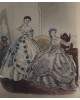 19世紀ファッションプレート  "La Mode Illustrée"
