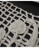 手編み  バラのプチ・ナプロン