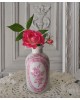ポーセレンドパリのバラ柄フラコン