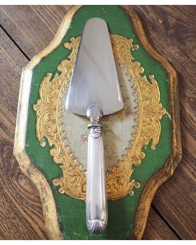 Pelle à tarte  argent massif poinçon Minerve, style Louis XV Néoclassique