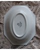 Plat ovale octogonale Johnson Brothers made in England Ironstone