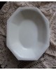Plat ovale octogonale Johnson Brothers made in England Ironstone