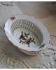 Mini panier décoratif porcelaine Herend Hungary
