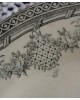 Assiette plate terre de fer Clairefontaine Modèle Antoinette, fin 19eme
