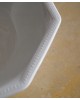 Plat creux octogonale Johnson Brothers made in England Ironstone