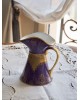 Pichet à fleurs, couleur violette etor porcelaine Bavaria Royal Bayreuth