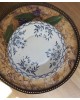 Petite assiette semi porcelaine Lunéville KG, A partir de 1892