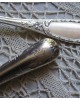 Lot Fourchette métal argenté 7gr Style Louis XVI, Couteaux platineta inoxydable monogrammé DP, avec un porte couteau