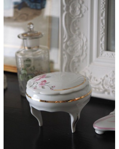 JEWELRY BOX WITH LEGS LIMOGES