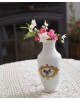 Petit vase Limoges Castel décor fleurs