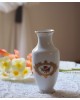 Petit vase Limoges Castel décor fleurs