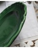 Grande Assiette couleur verte Pichon Uzès