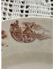 ロカイユと海の平皿「MARINE」1900年前後