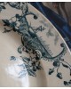ロカイユと海が描かれた平皿「MARINE」